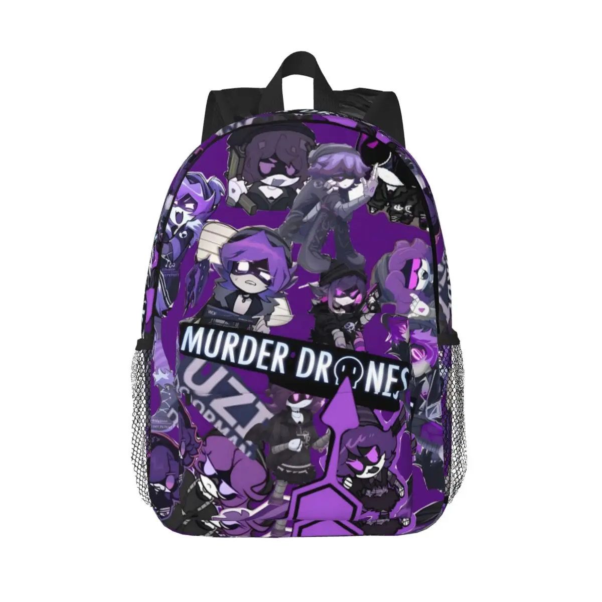 

Custom M-Murder Drones Fashion Children's Backpack School Bag Kids Boys Girls Kindergarten Student Schoolbag 15 inch