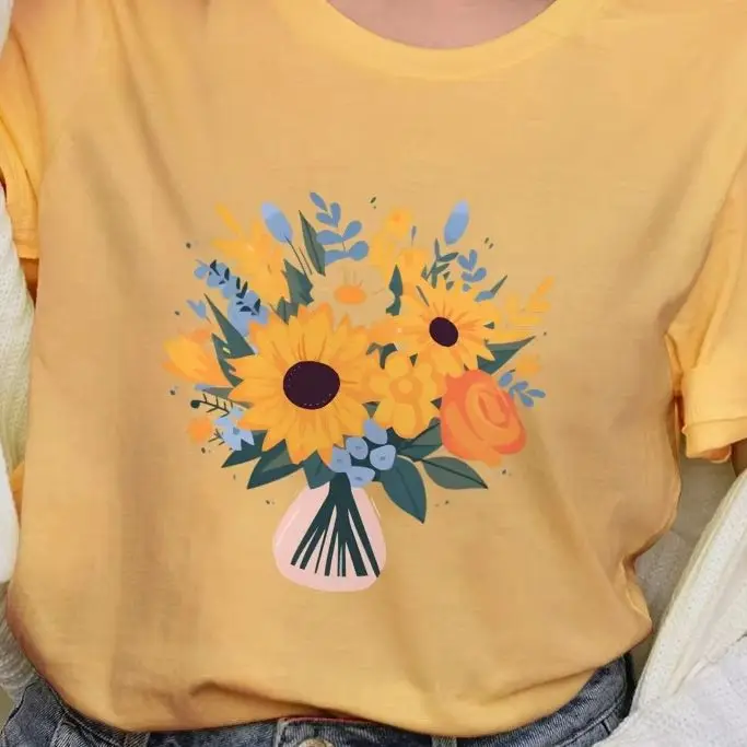 

Y2K Inspired Women’s Graphic Tee – Premium Cotton Bold Prints, Vintage Motifs Perfect for Gym Work