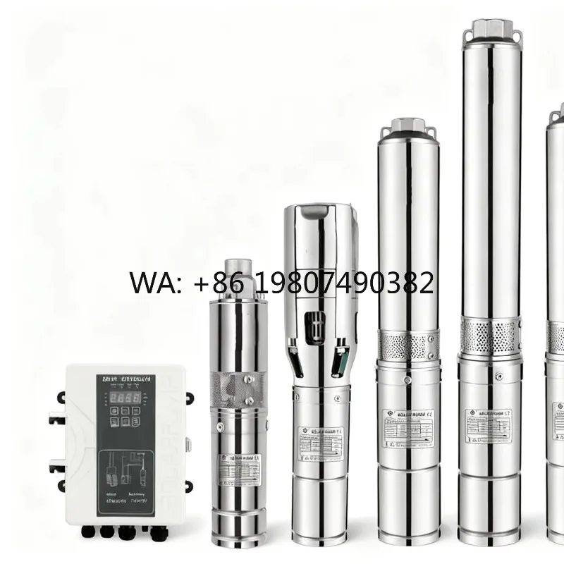 

SolarWater Pump With MPPT Controller Central Water Supply Device For Rural Village Household Gathering Water Transmission System
