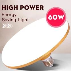 Led Bulb E27 UFO Light Bulbs 220V Super Bright Garage Lights Bulb Led Lamp 15/20/30/40/50/60W Spotlight Kitchen Lighting Living
