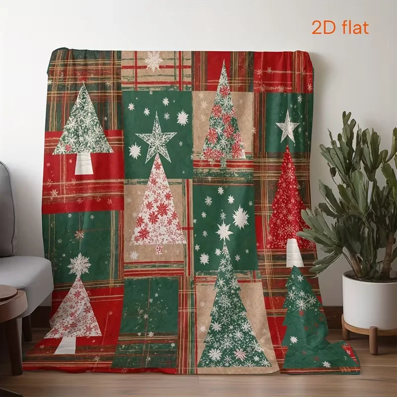 بطانية ناعمة ودافئة مزينة بطبع - مراجعة Neutral Throw Blanket وسعره