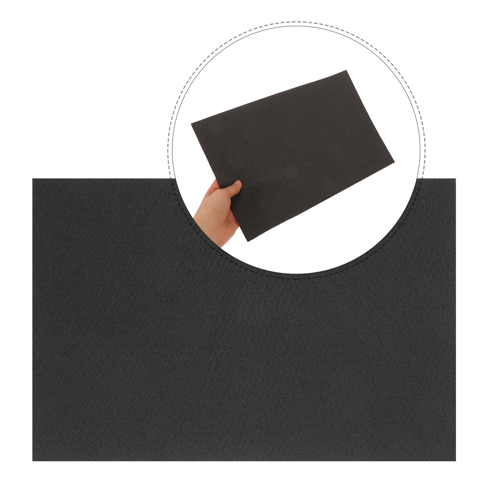 Almohadillas de fieltro de carbono de grafito, Material de soldadura protector para aislamiento de resistencia a altas temperaturas