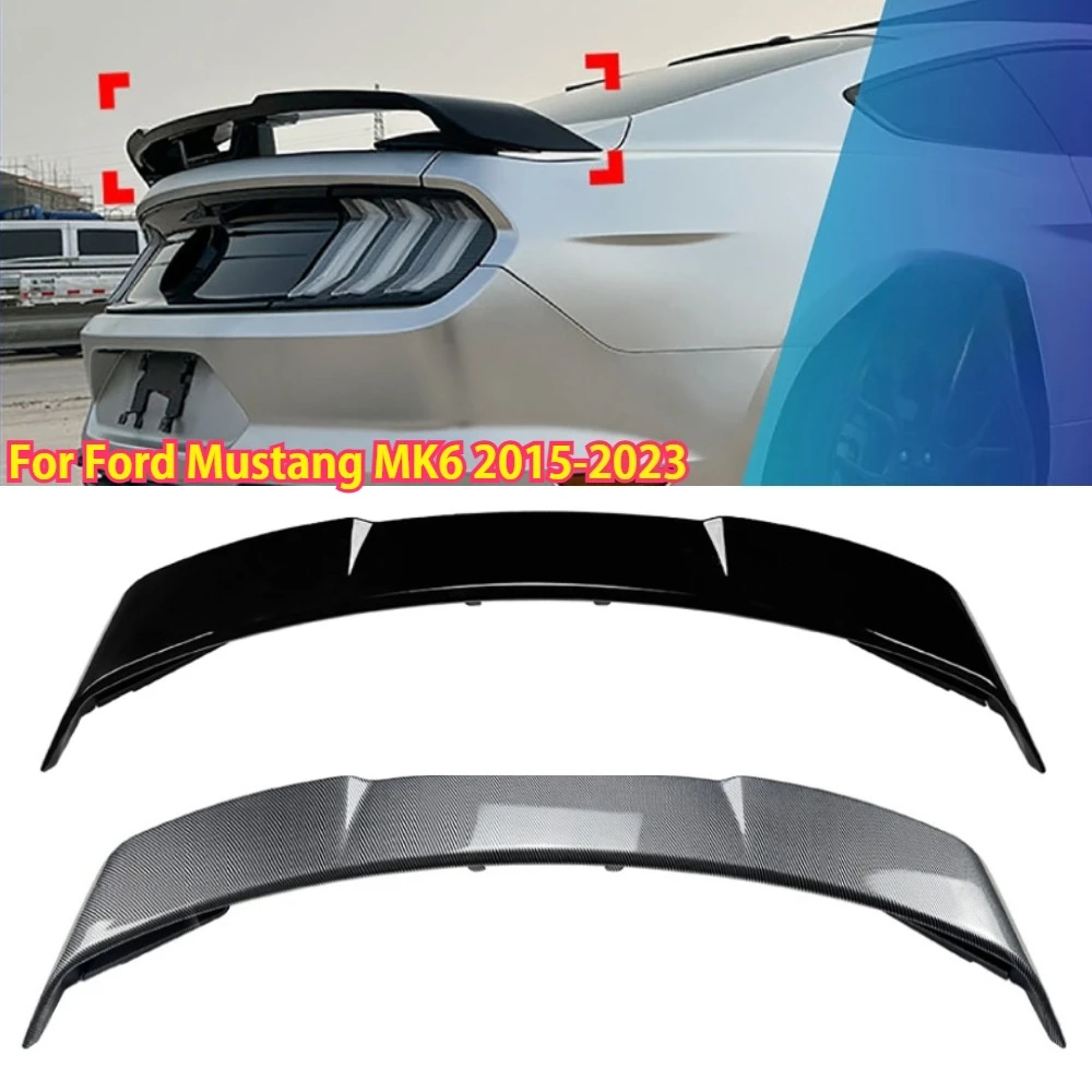 

Задняя крышка багажника, спойлер на крышу автомобиля, хвостовые крылья для Ford Mustang MK6 2015-2023, внешние тюнинговые аксессуары