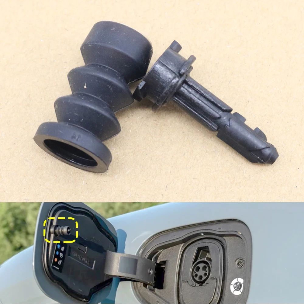 For Ford Mustang Mach-E 2021 2022 2023 2024 2025 Car Charging Port Cap Cover Lock Latch Snap Spring Rebound Buffer Buckle Pin