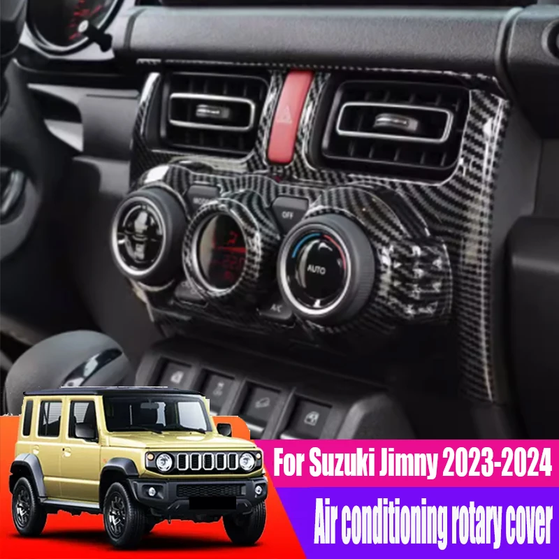 

For Suzuki Jimny 2023 2024 Five Door Edition Central Control Automatic Air Conditioning Air Outlet Knob Cover