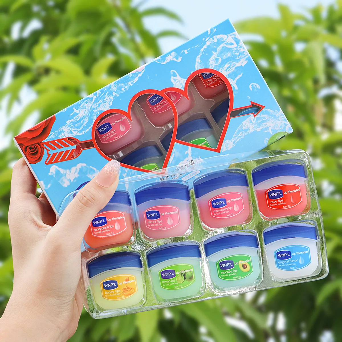 Juego de regalo de lápiz labial hidratante de 4/6/8 Uds., máscara labial nutritiva de larga duración, lápiz labial imprimible, lápiz labial incoloro
