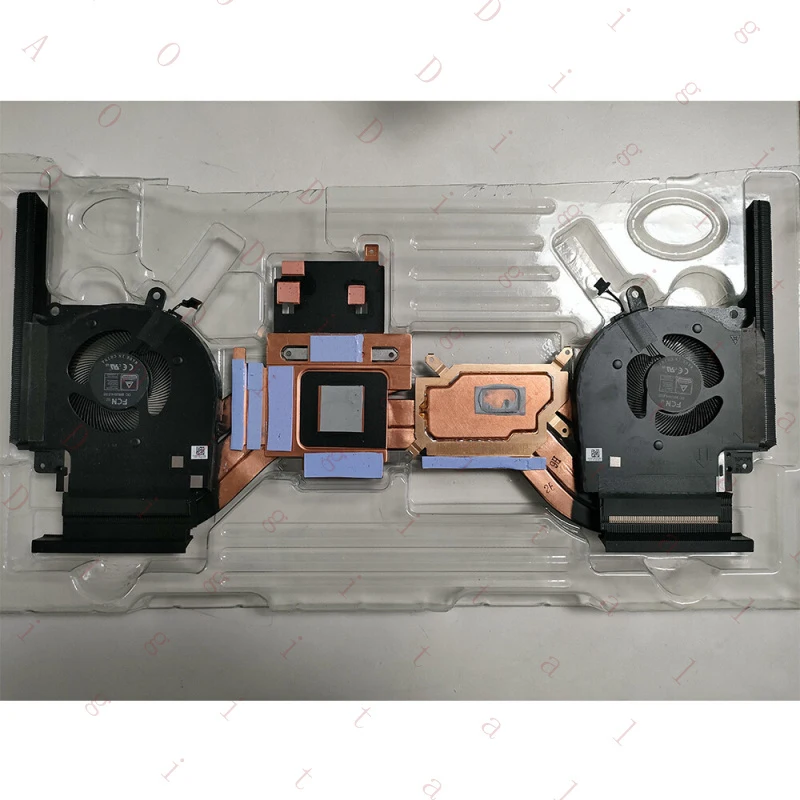 W For DELL Alienware X17 R1 Laptop Cooling Fan with Heatsink 0TPTY6 09DNWT 0X63JW