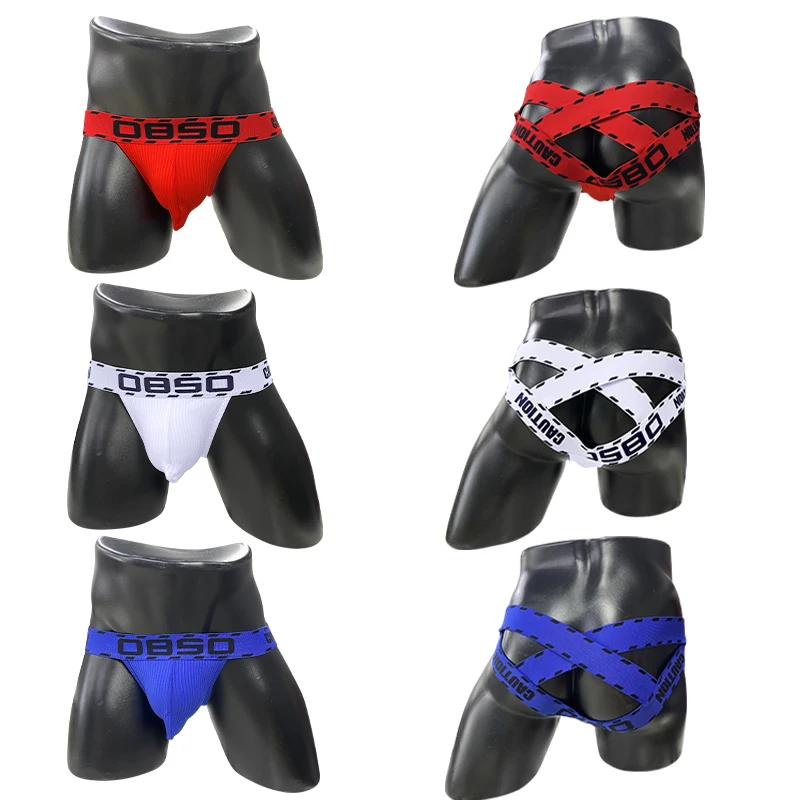 Hot Underwear Men Fashion Sexy Bhs Cotton Men\'s Briefs Sporty Thong Man for Gym G String T Panties Micro Bikini Clothes Gift