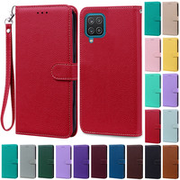 SamsungA12 Case For Samsung Galaxy A12 Wallet Leather Flip Case For Samsung A12 A 12 Case Protective Cover Coque Fundas Shell