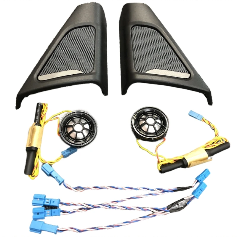 

Аудио твитера для твитера TêTe Aigus Corne Cadre DéCoration Garniture Pour-BMW F10 F11 Voiture Porte Avant Haut-Parleur