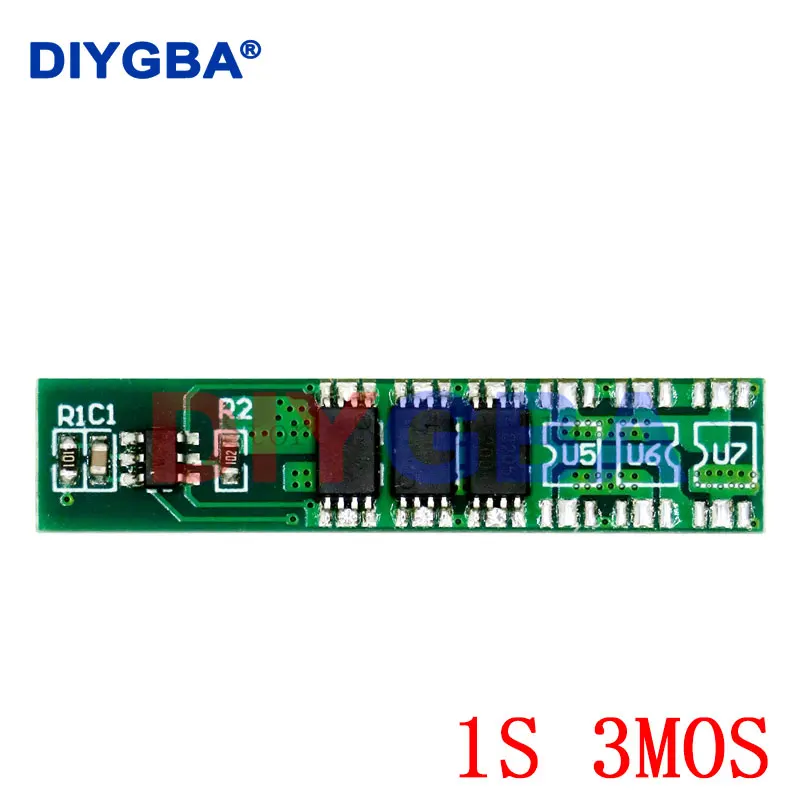 10pcs 1S 7.5A 10A 15A 3.7V Li-ion 3MOS 4MOS 6MOS BMS PCM Battery Protection Board PCM for 18650 Lithium Lion Battery
