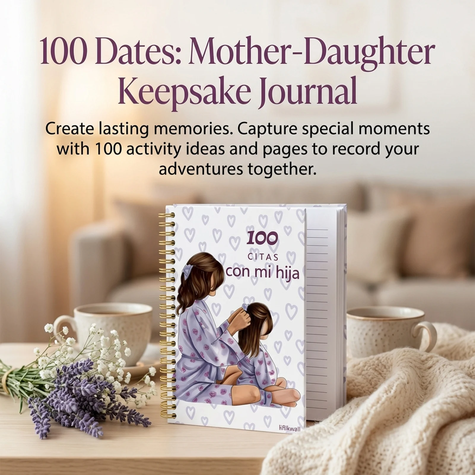 ハードカバー母娘メモリーブック 100日記日付入りジャーナル - Cocktail Recipe Book のレビューと価格