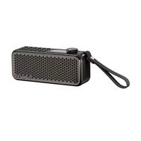 SANSUI F60 Elderly FM Radio Rechargeable Plug in Dual Card Speaker Player Portable Bluetooth Speaker 3600mAh Battery Black
