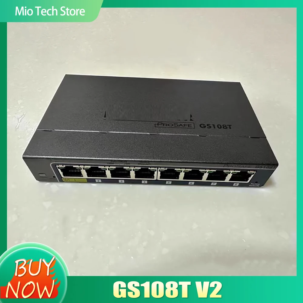 

For Netgear GS108T V2 8-port Gigabit Switch