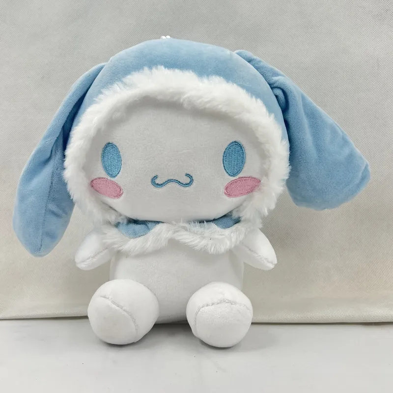 Sanrio-Accesorios De Peluche para decoración De habitación, muñeco Kawaii De 25CM para el aprendizaje del hogar, Diy, Cinnamoroll, adornos