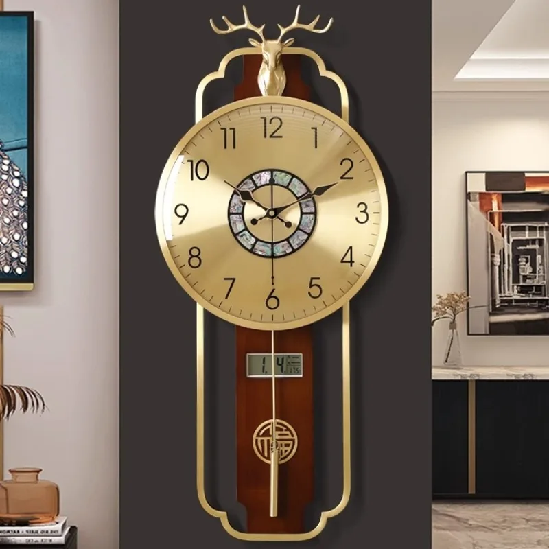 European Style Wall Clock Aesthetic Office Hanging Unique Wall Clock Kitchen Luxury Orologio Da Parete Decoration Accessories