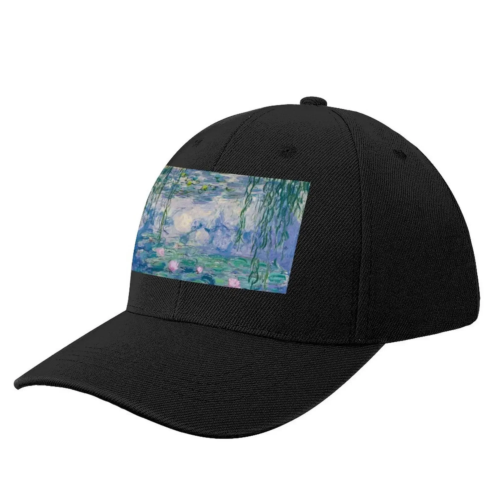 Water Lilies Claude Monet Fine Art Baseball Cap hiking hat Trucker Cap Luxury Woman Men's