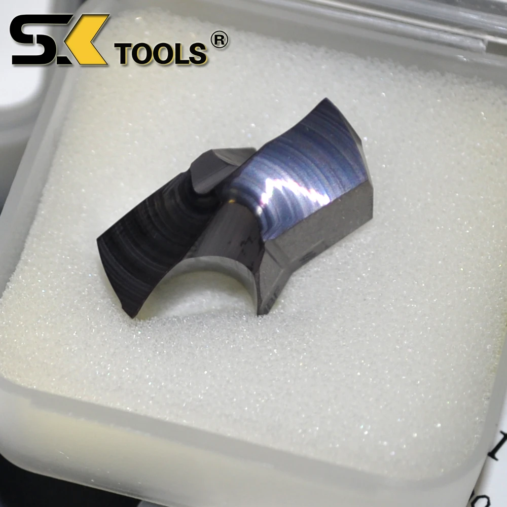 Ponta de Broca de Carboneto Desempenho Superior Carboneto de Tungstênio Intercambiáveis Uso de Máquina Indexável Cnc Insert Pkw12005500