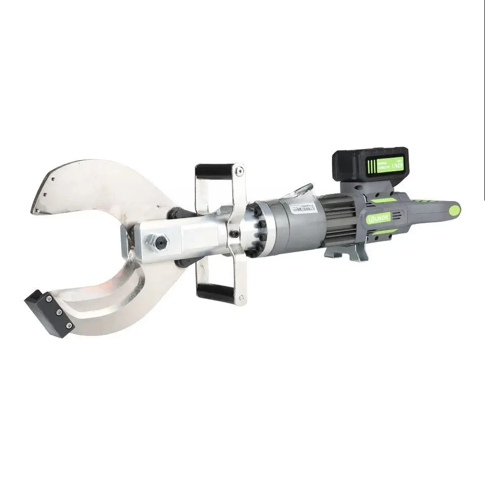 2026-LZ-120C Heavy-duty Electric Cable Cutter & Wire Shear Stainless Steel 36V/4.0Ah Electric Hydraulic Pliers for Copper