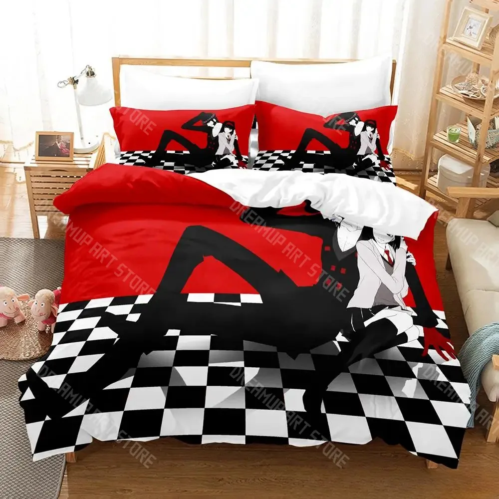 3D Printed Tiger & Bunny Bedding Set for Boys Girls Duvet Cover Pillowcase Included Twin Queen King Full Single Double Sizes