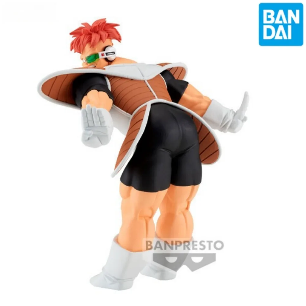 BANDAI Anime Model Banpresto Dragon Ball Z Recoome Solid Edge Works The Departure Series Collectible Figure Toys Gift for Fans