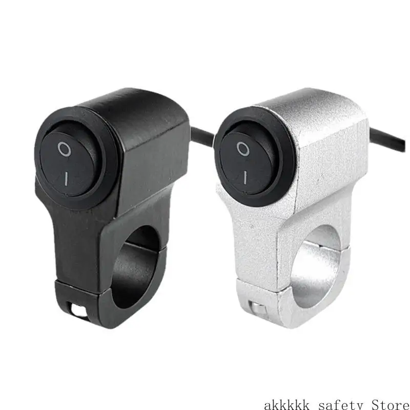 

XXFF Переключатели фар, 22 мм, 7/8 дюйма, противотуманные фары для скутера, кнопка включения/выключения прожектора