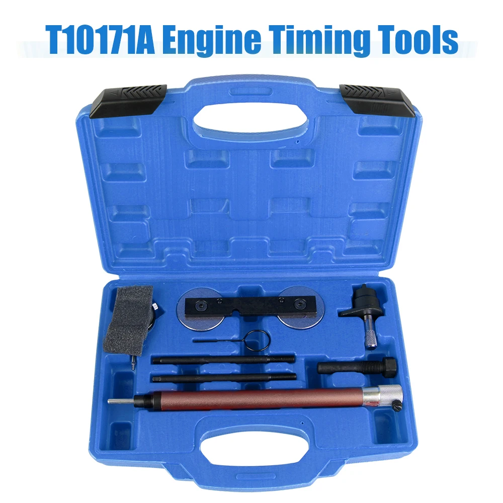 

For VW AUDI Seat Skoda Engine Timing Tools High Quality Inc Dial Gauge Tdc + Locking Tools Car Repair Tools
