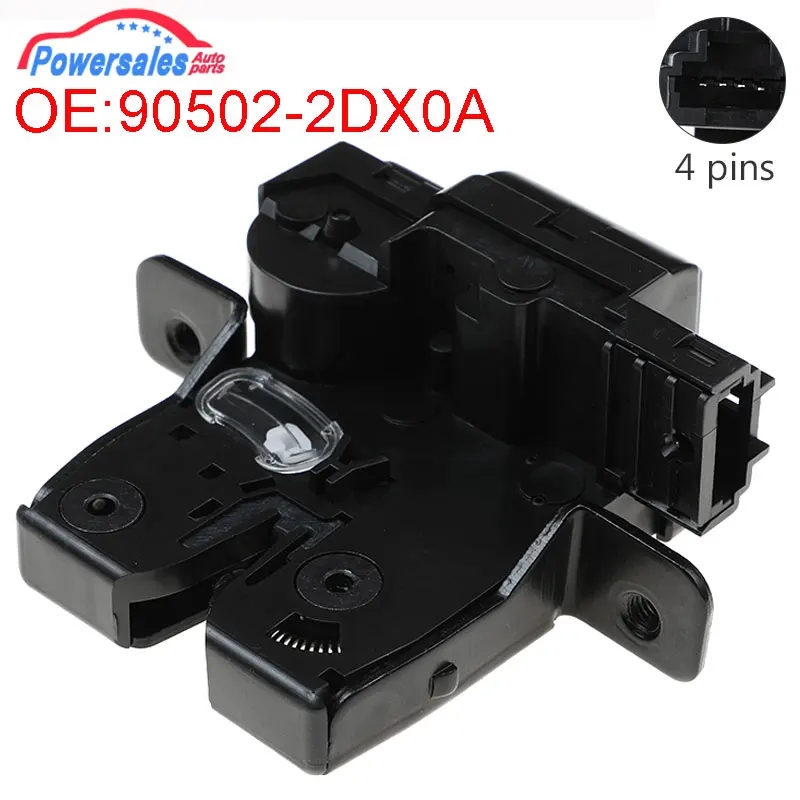 Car Tailgate Boot Lock Latch Catch Mechanism Actuator For Nissan Micra Mk3 Qashqai J10 +2 Tiida C11 C12 90502-2DX0A 905022DX0A