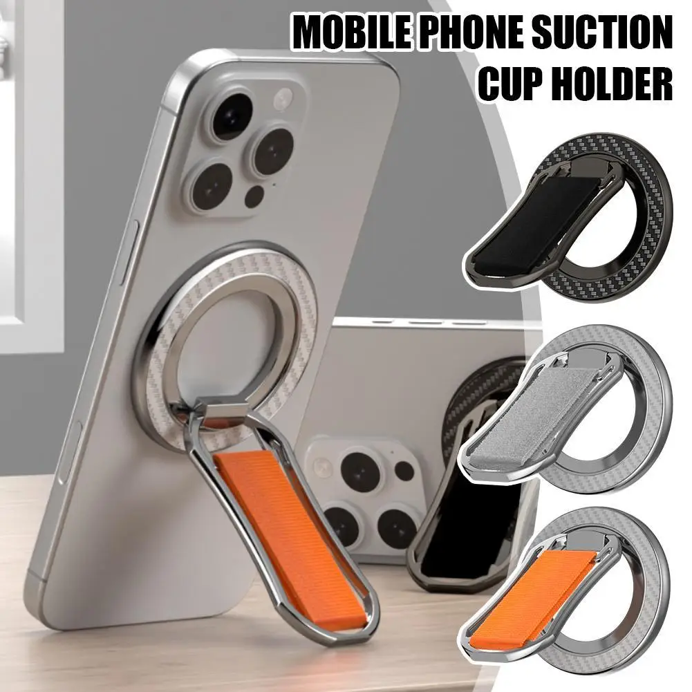 

Magnetic Cell Phone Holder Compatible 12 13 14 15 16 Series Removable Cell Phone Grip Kickstand For Samsung