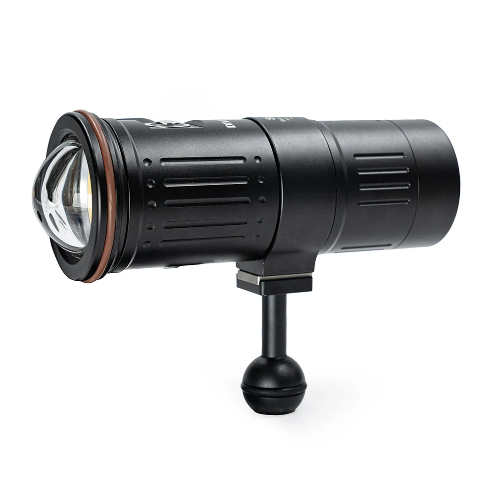 12000 Lumen professional underwater video light wide angle 120 degree