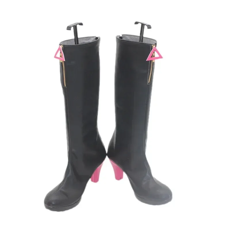 

NewAZki Cosplay Shoes Vtuber Cosplay Props Anime Accessories PU Leather Shoes Halloween Carnival Boots Custom Made2025