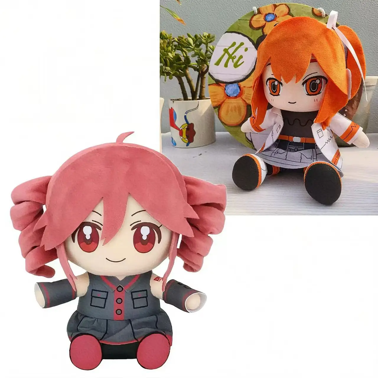 

20cm Kasane Teto Plush Toy Soft Doll Stuffed Plushies Figure Anime Cosplay Cartoon Birthday Present Christmas Gift for Fans Girl