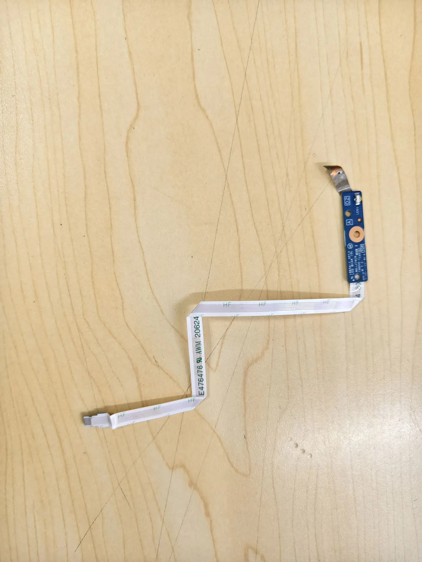 Used FOR Dell Latitude 5320 Laptop Status Indicator LED Circuit Board with Cable 19854-1 0M804