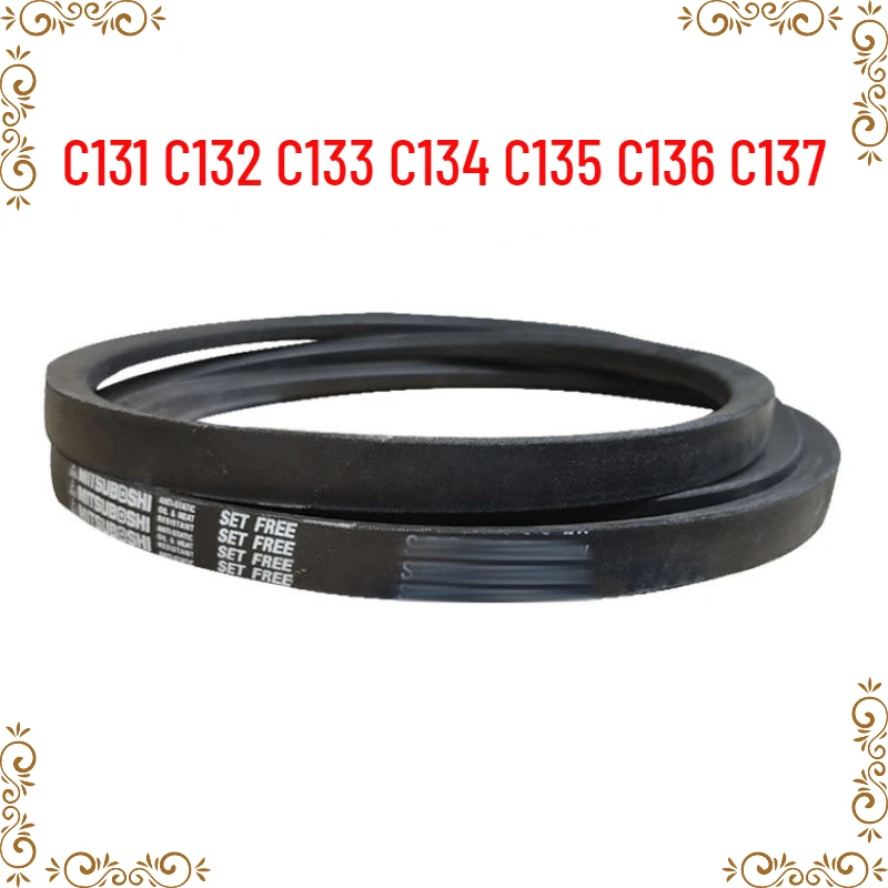 1PCS Japanese V-belt industrial belt C-belt C131 C132 C133 C134 C135 C136 C137