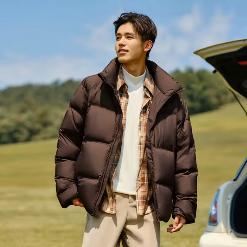 Semir Down Jacket Men Women 2024 Winter New Light Short Coat Three-Proof Thermal Puffer Coat Couple Top Trendy Down Jacket - Image 11