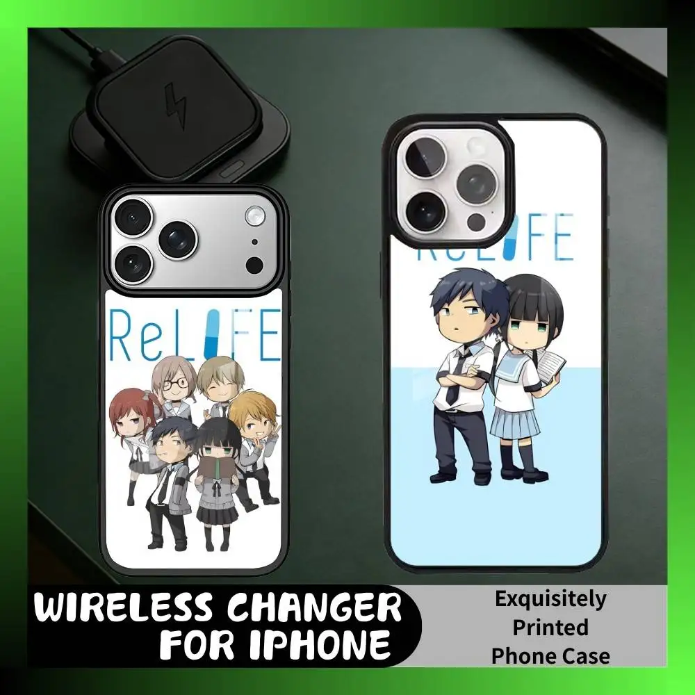 

R-ReLIFE Anime Arata K-Kaizaki Phone Case For iPhone17,16,15,14,13 Plus,Pro Max Magnetic For Magsafe Wireless Charging