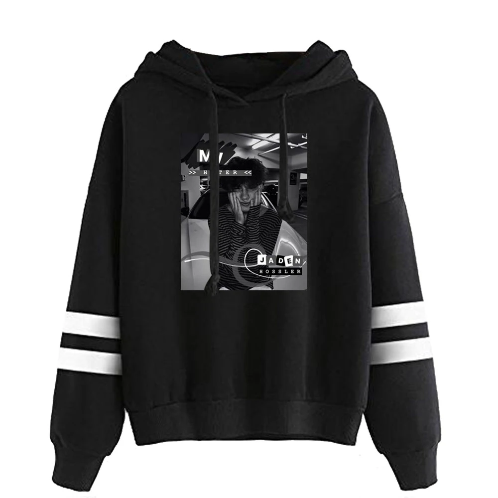 Men's Jaden Hossler Hoodies Custom Printed Women Long Sleeve Hooded Sweatshirts Casual Harajuku Unisex Oversized Jxdn Clothes