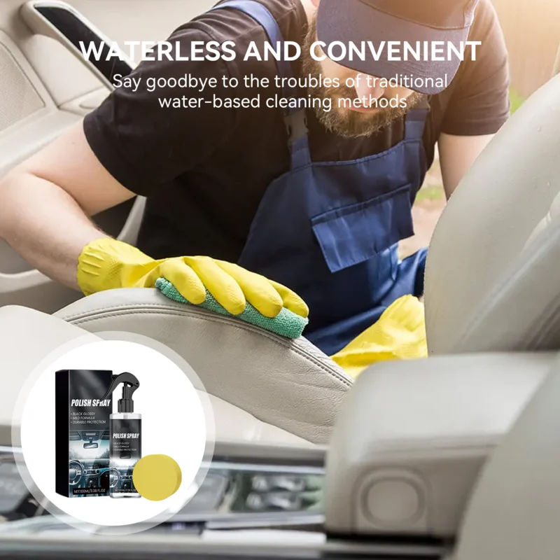 

Foam Cleaner For Car 100ML Multi Surface Cleaner Spray Multifunctional High Foam Car Cleaner Interior For Cars Trucks SUVs Jeeps