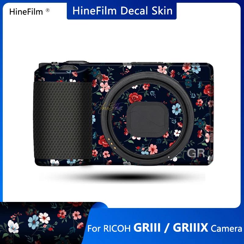 Hinefilm Skin dla Ricoh GRIII Skin GR3 Naklejka na aparat dla Ricoh GRIIIX Folia ochronna na aparat GR3X Skórka owijająca