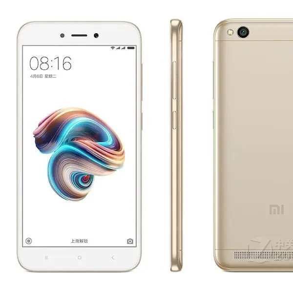 الإصدار العالمي للهاتف الذكي Xiaomi Redmi 5A Snapdragon 425 Android MSM8917 هاتف مستعمل