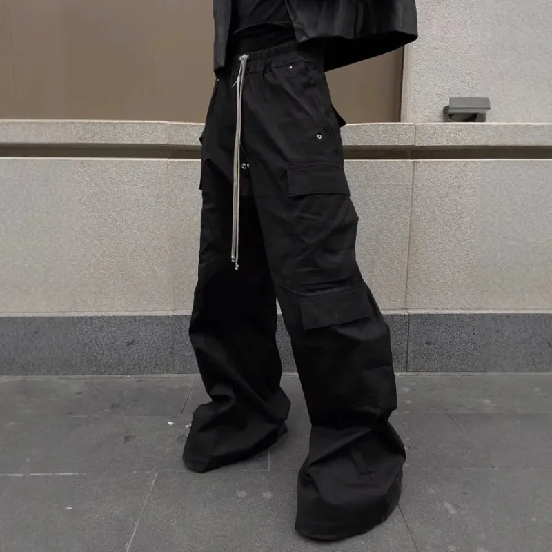 

High Street Casual Style New Multi-Pocket Cargo Pants Men Women Fashion Versatile Trousers Men's Clothing Women's Clothes