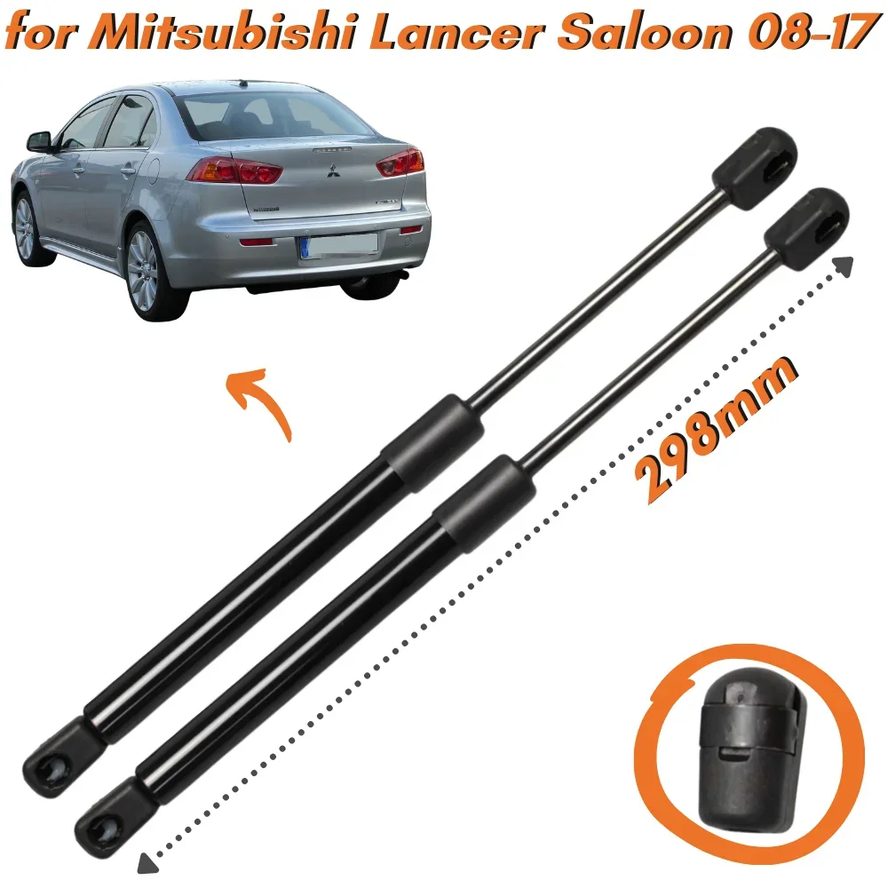 

Qty(2) Trunk Struts for Mitsubishi Lancer Saloon 2008-2017 298mm Lift Supports Gas Springs Rear Tailgate Boot Shock Absorbers