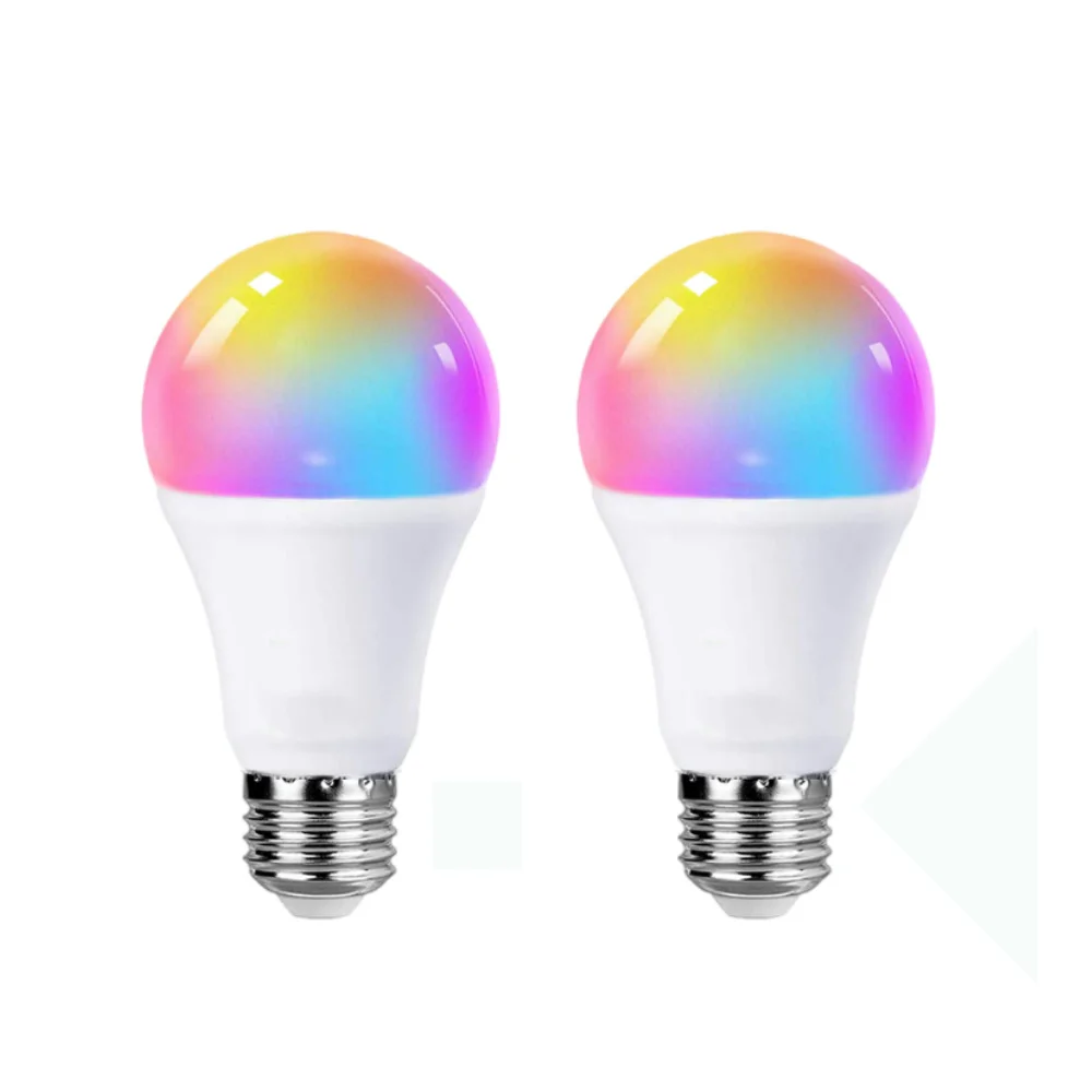 IoTorero WLED 2 PACK E27 7W Bombilla LED RGBCCT