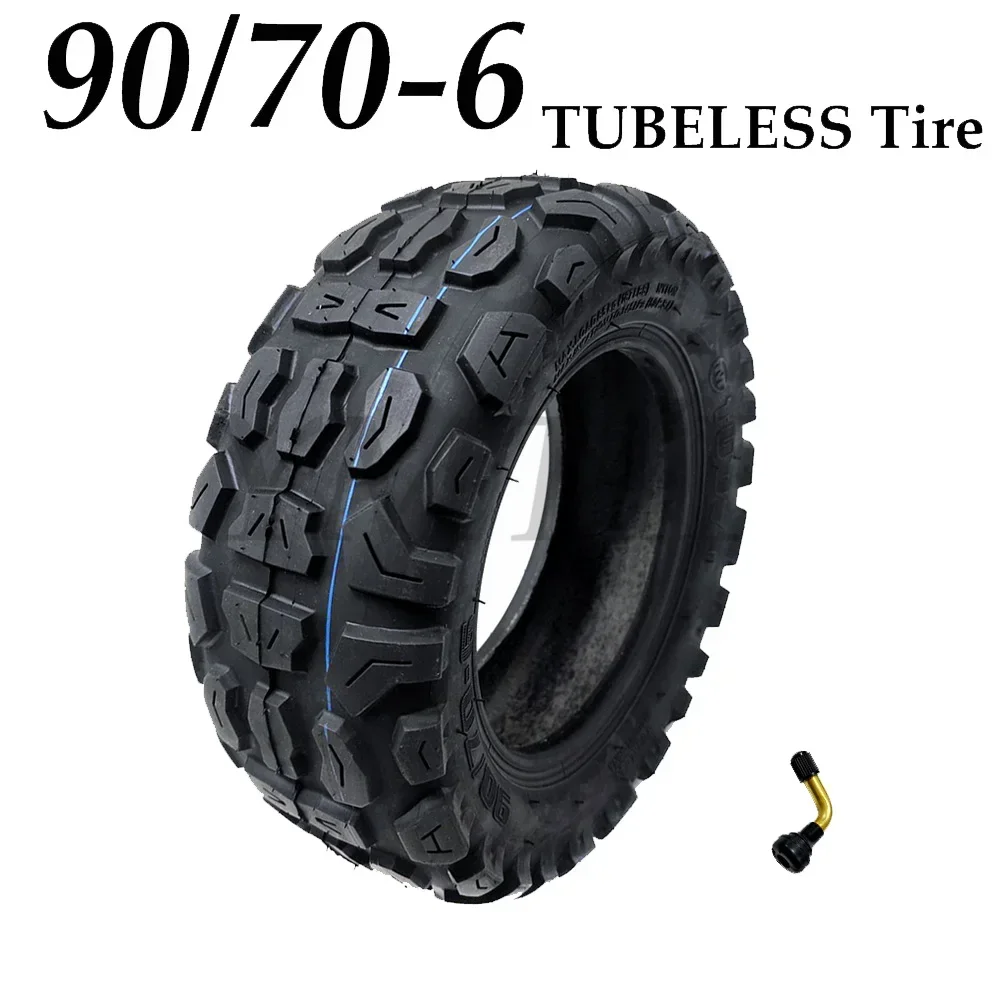 90/70-6 Tire 90/65-6 Off-Road Tubeless Tyre for Electric Scooter Front and Rear Wheel