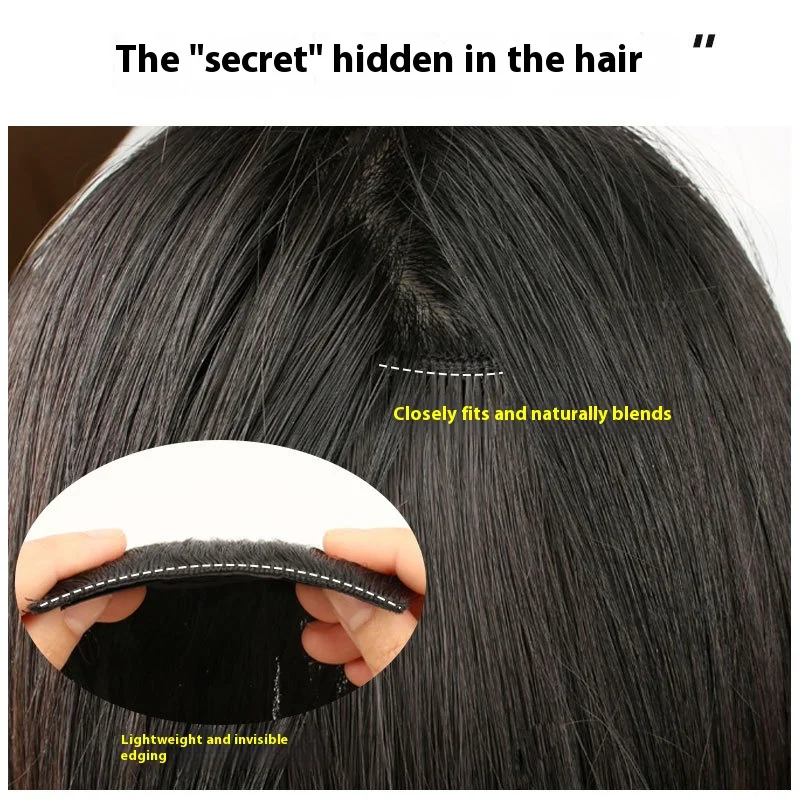 3개 세트 합성 헤어 익스텐션 클립형 헤어피스 여성용 긴 곱슬머리 빅 웨이브 인비저블 가짜 머리카락