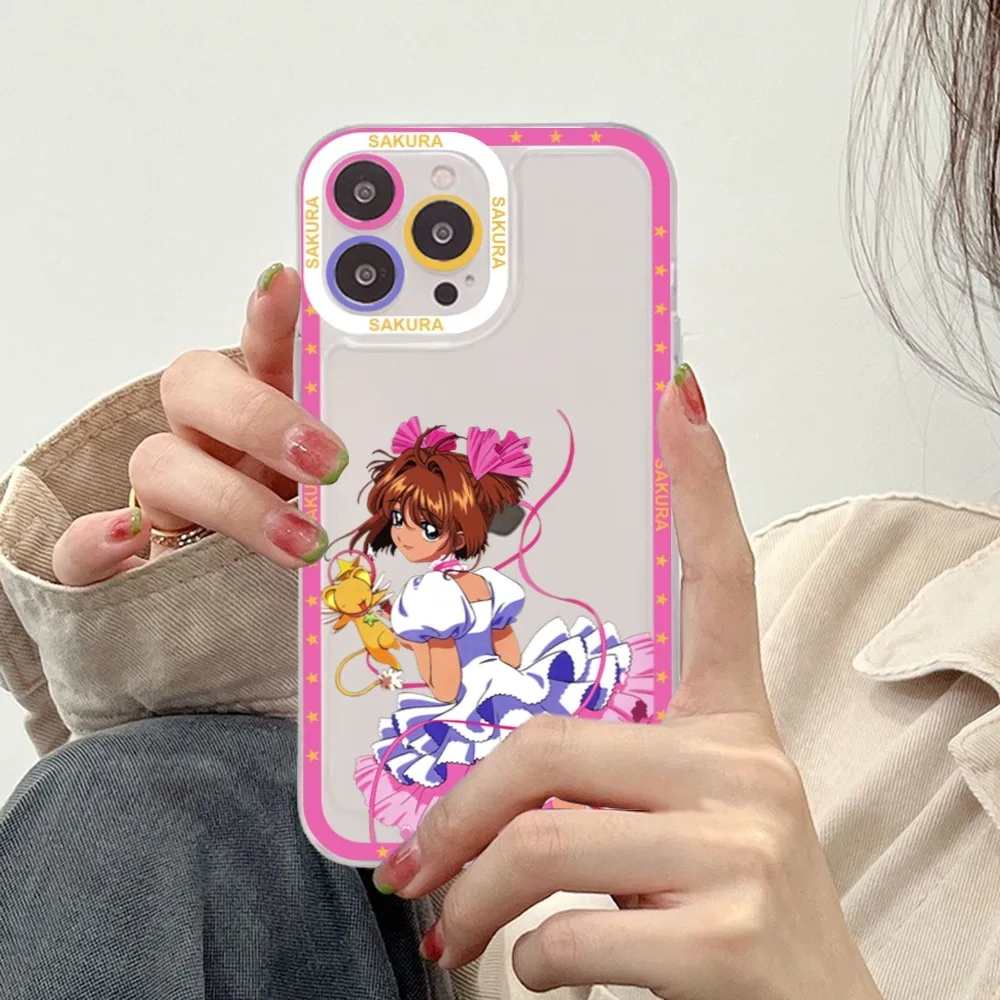 Card Captor Sakura Phone Case For Redmi 7 8 9 A For Redmi Note 5 7 8 9 10 11 Pro Max 4G 5G Funfas