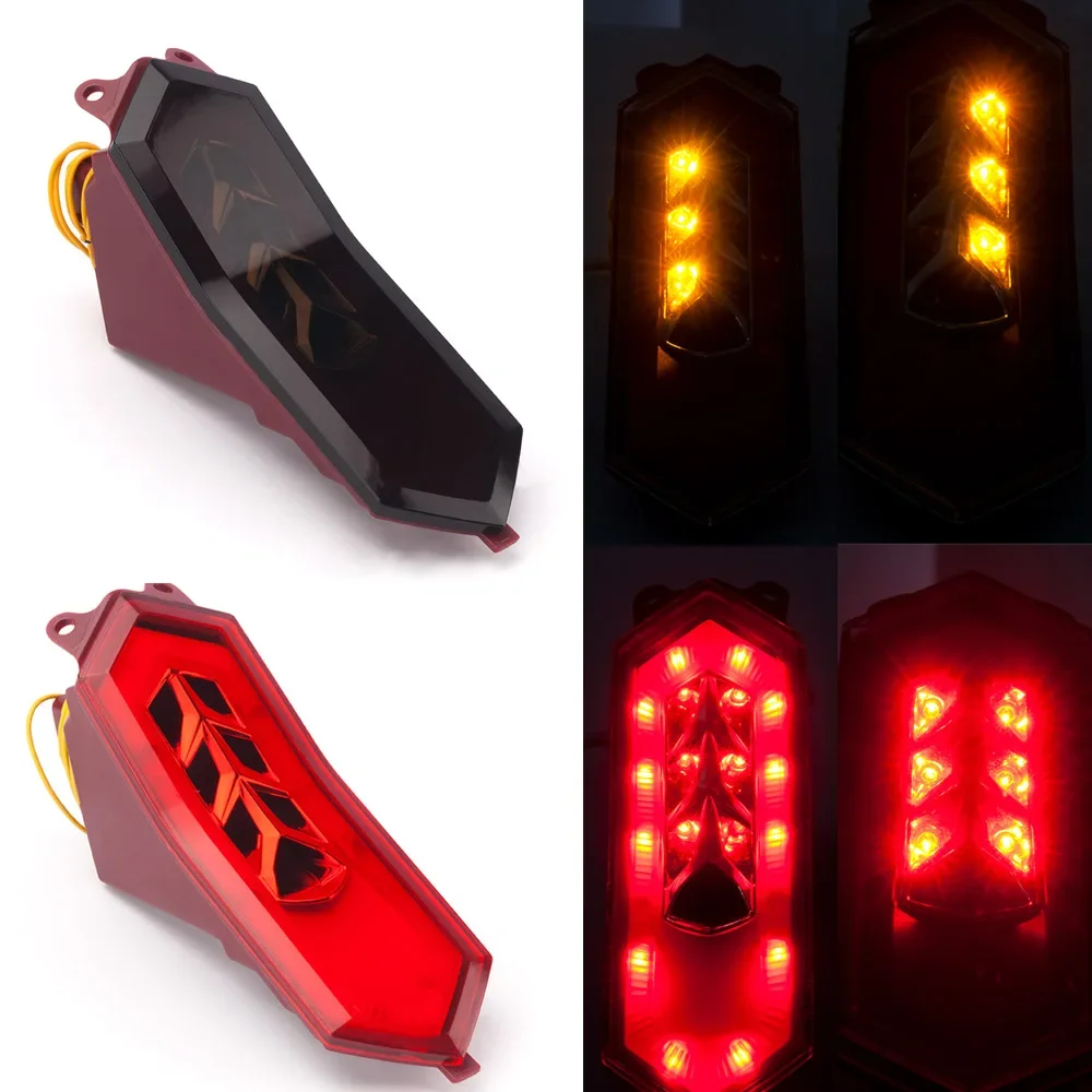 

Led Integrated Blinker Taillight Tail Rear Back Brake Turn Signals Light For Yamaha YZFR6 2017 2018 2019 2020 YZF R6 YZF-R6