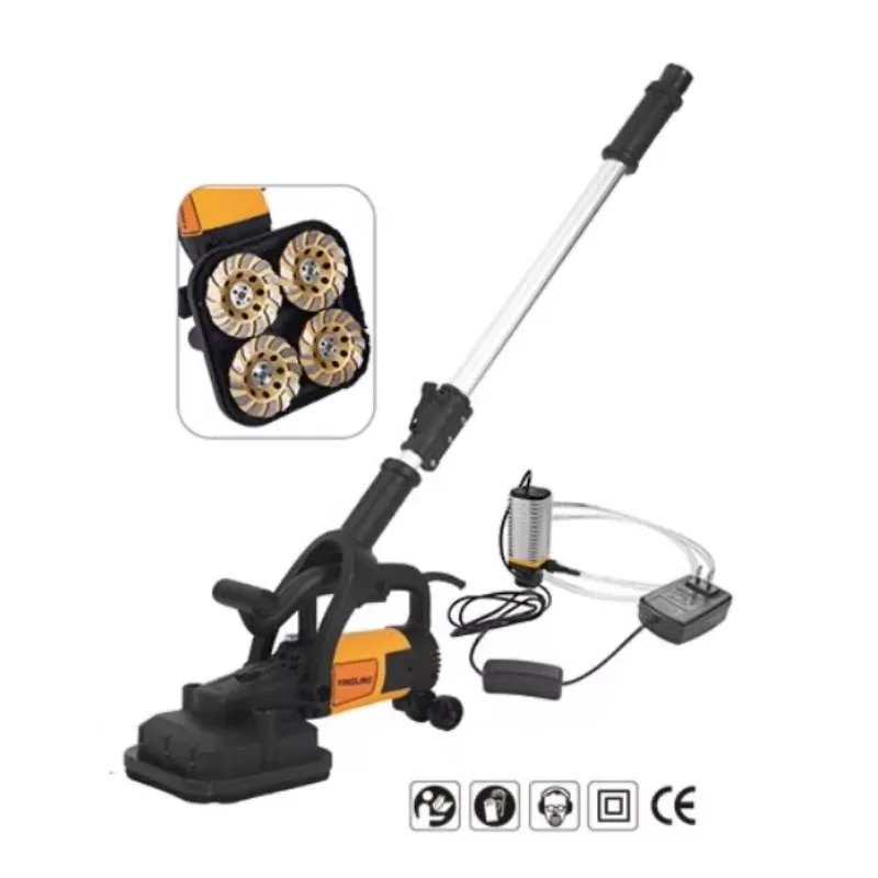 آلة تلميع الخرسانة لتنعيم الأرضيات وتنعيم الحجر على الحائط آلة تلميع للطحن على نطاق واسع