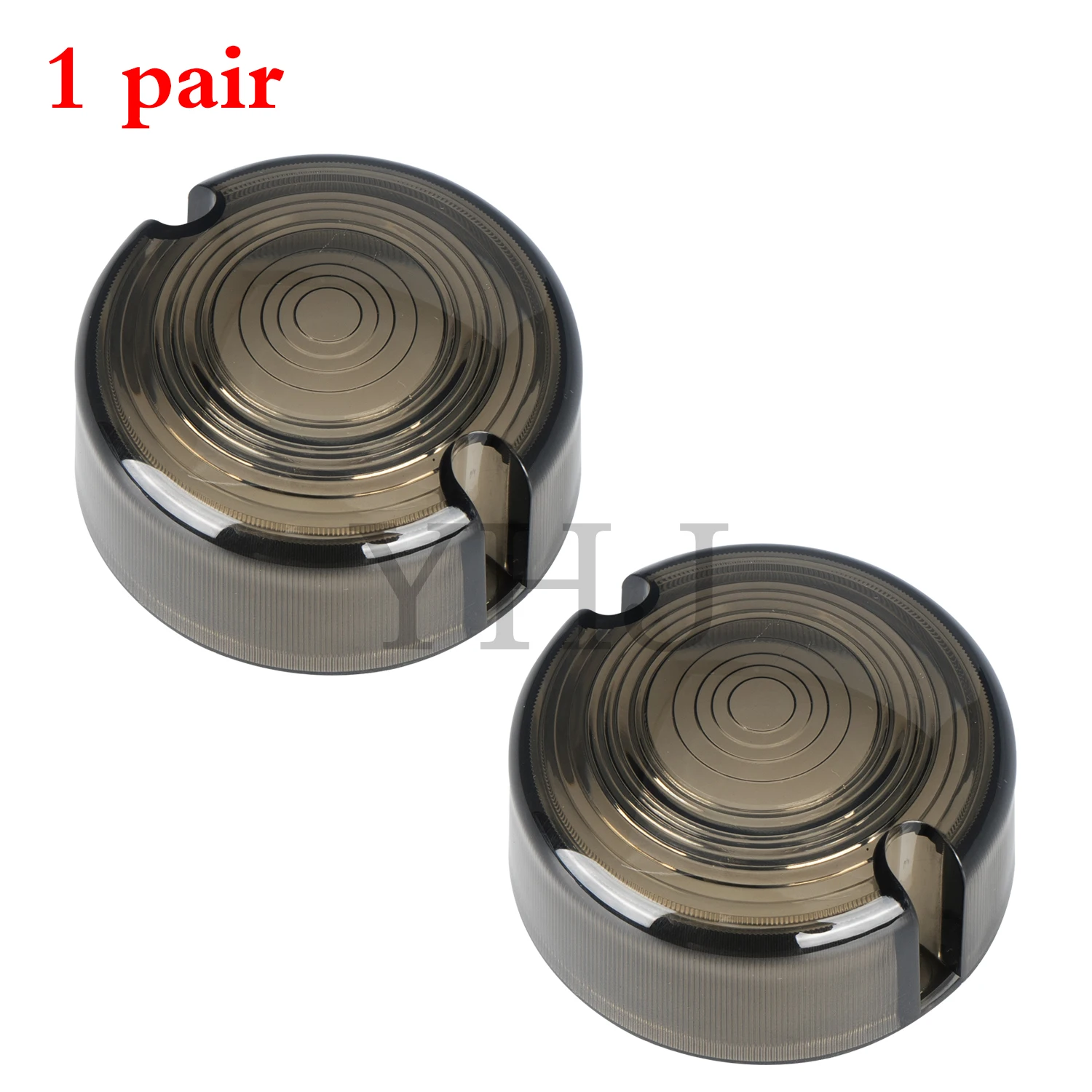 

Motorcycle Turn Signal Light Lens Cover For Harley Davidson Softail 1986-2001 XL, FXD, FXR and 1986-1999 FXST ABS Plastic