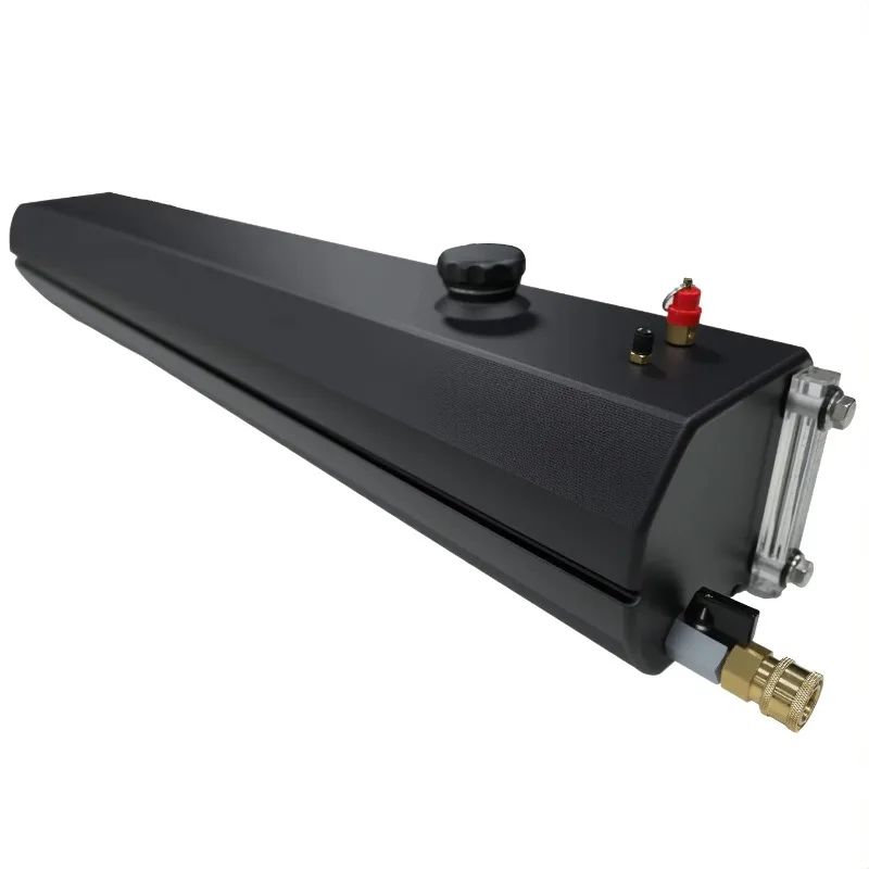 5 Gallon Aluminum Alloy Cuboid Shape Multifunction Car Roof 4x4 Water Tank Pressurized Camping Road Shower Outdoor